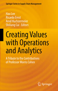 Vorderes Coverbild Creating Values with Operations and Analytics