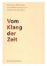 Vorderes Coverbild Vom Klang der Zeit