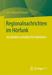 Vorderes Coverbild Regionalnachrichten im Hörfunk