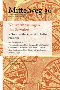 Vorderes Coverbild Neuvermessungen des Sozialen. »Grenzen der Gemeinschaft« revisited