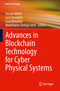 Vorderes Coverbild Advances in Blockchain Technology for Cyber Physical Systems