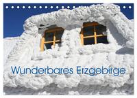 Vorderes Coverbild Wunderbares Erzgebirge (Tischkalender 2025 DIN A5 quer), CALVENDO Monatskalender