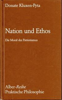 Vorderes Coverbild Nation und Ethos