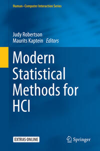 Vorderes Coverbild Modern Statistical Methods for HCI
