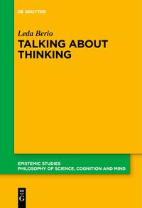 Vorderes Coverbild Talking About Thinking
