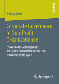 Vorderes Coverbild Corporate Governance in Non-Profit-Organisationen
