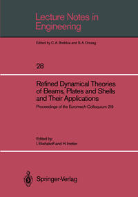 Vorderes Coverbild Refined Dynamical Theories of Beams, Plates and Shells and Their Applications