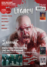 Vorderes Coverbild LEGACY MAGAZIN: THE VOICE FROM THE DARKSIDE