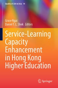 Vorderes Coverbild Service-Learning Capacity Enhancement in Hong Kong Higher Education