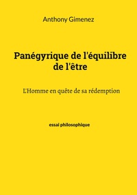 Vorderes Coverbild Panégyrique de l'équilibre de l'être