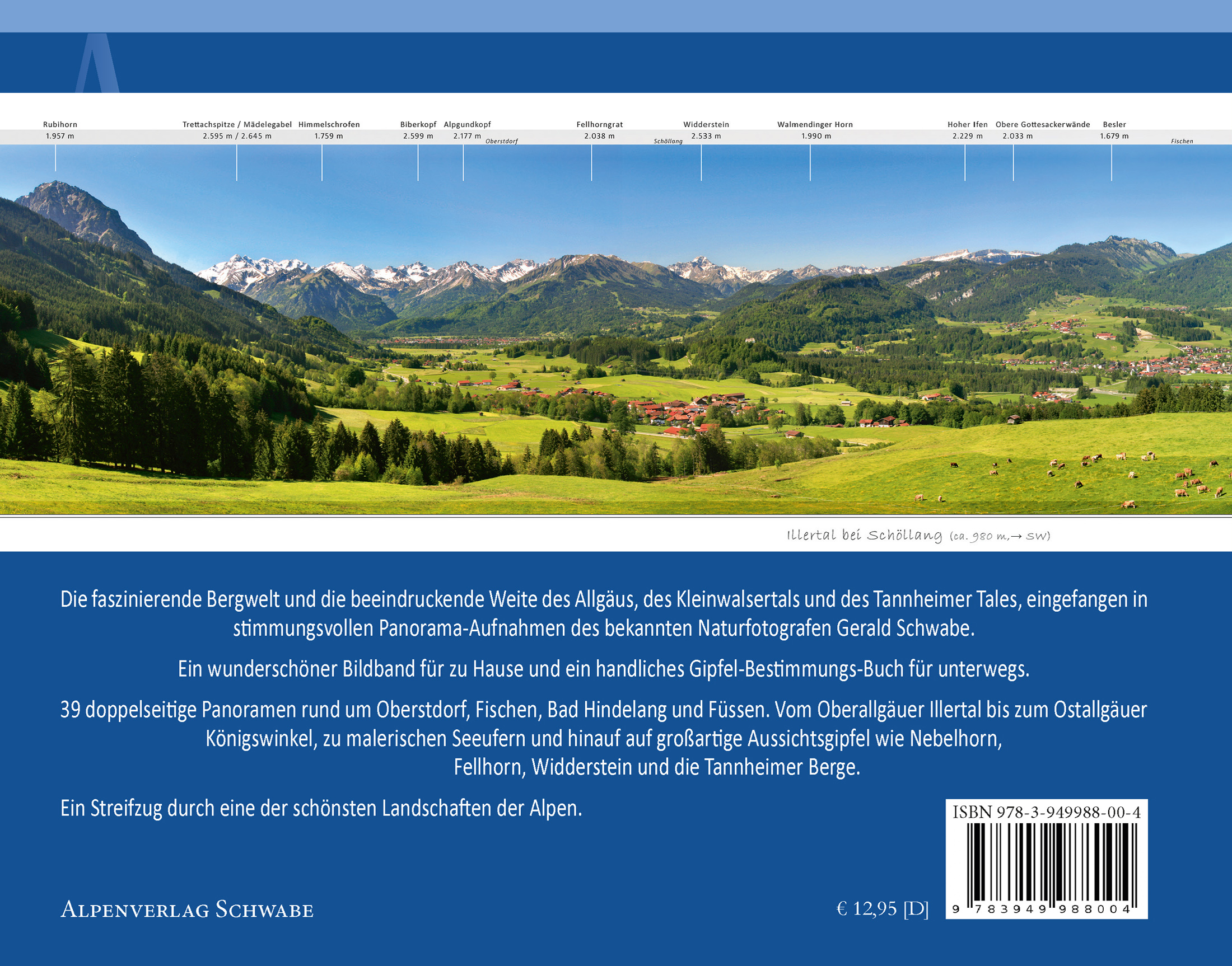 Rückseitencover Allgäu-Panoramen