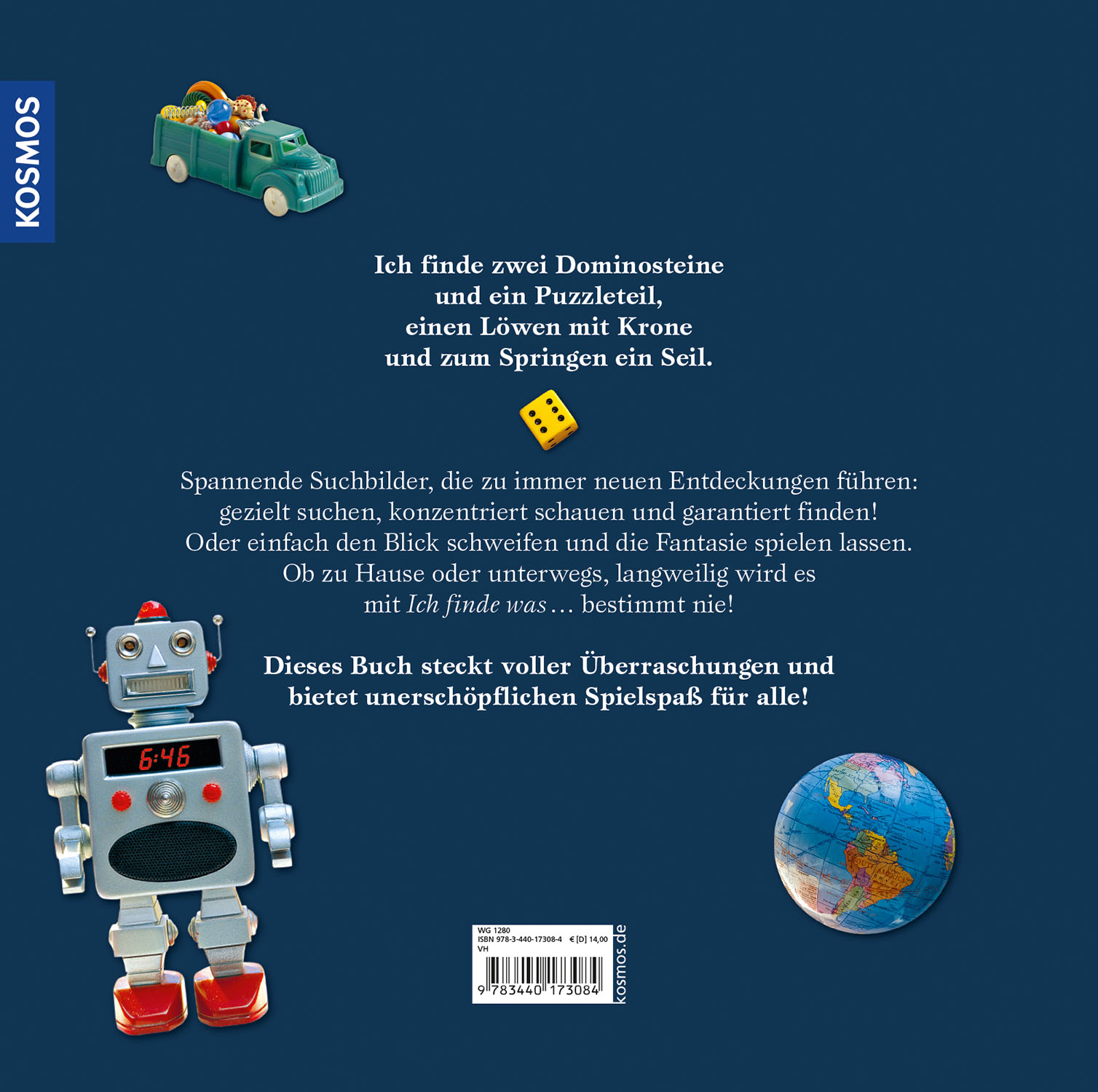Rückseitencover Ich finde was, Im Spielzeugland