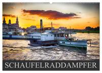 Vorderes Coverbild Schaufelraddampfer (Wandkalender 2025 DIN A2 quer), CALVENDO Monatskalender