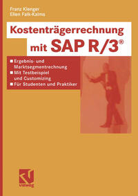 Vorderes Coverbild Kostenträgerrechnung mit SAP R/3®