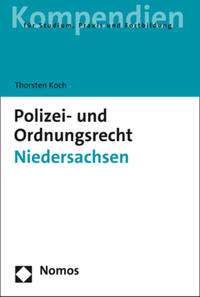 Vorderes Coverbild Polizei- und Ordnungsrecht Niedersachsen