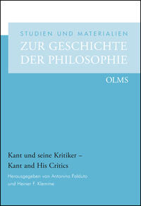 Vorderes Coverbild Kant und seine Kritiker – Kant and His Critics