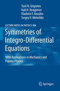 Vorderes Coverbild Symmetries of Integro-Differential Equations