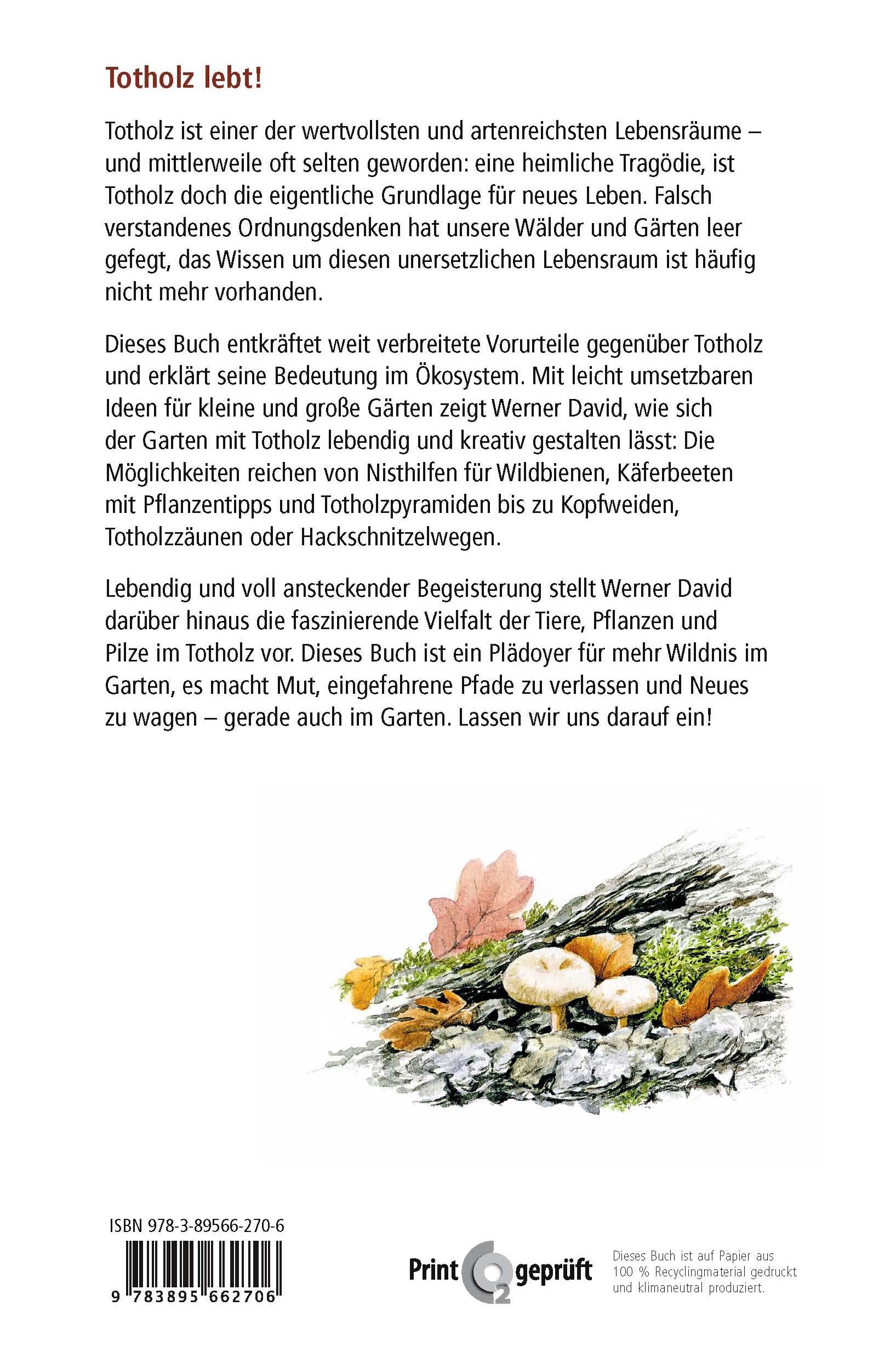 Rückseitencover Lebensraum Totholz
