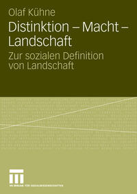 Vorderes Coverbild Distinktion - Macht - Landschaft