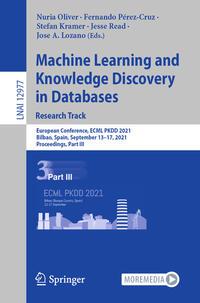 Vorderes Coverbild Machine Learning and Knowledge Discovery in Databases. Research Track