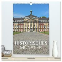 Vorderes Coverbild Historisches Münster (hochwertiger Premium Wandkalender 2026 DIN A2 hoch), Kunstdruck in Hochglanz