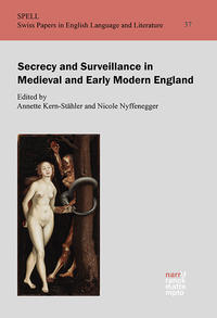 Vorderes Coverbild Secrecy and Surveillance in Medieval and Early Modern England