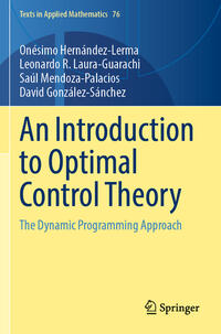 Vorderes Coverbild An Introduction to Optimal Control Theory