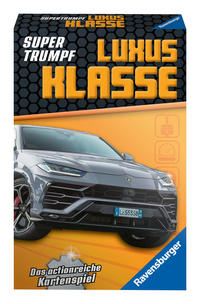 Vorderes Coverbild Supertrumpf Luxus Klasse - Kartenspiel ab 7 Jahre