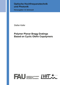 Vorderes Coverbild Polymer Planar Bragg Gratings Based on Cyclic Olefin Copolymers