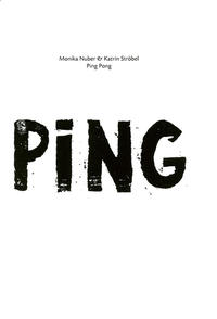 Vorderes Coverbild Monika Nuber & Katrin Ströbel. PING PONG