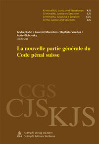 Vorderes Coverbild La nouvelle partie générale du Code pénale suisse