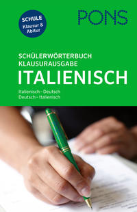 Vorderes Coverbild PONS Schülerwörterbuch Klausurausgabe Italienisch für Rheinland-Pfalz