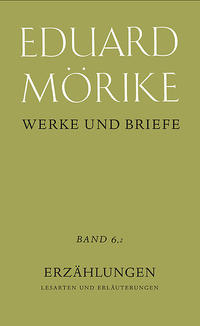 Vorderes Coverbild Werke und Briefe. Historisch-kritische Gesamtausgabe. Pflichtfortsetzung / Erzählungen