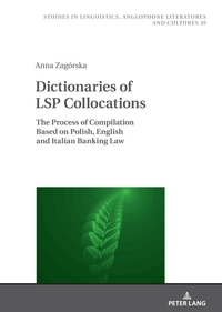 Vorderes Coverbild Dictionaries of LSP Collocations