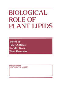 Vorderes Coverbild Biological Role of Plant Lipids