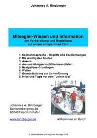 Vorderes Coverbild Mitsegler-Wissen und Information