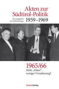 Vorderes Coverbild Akten zur Südtirol-Politik 1959-1969