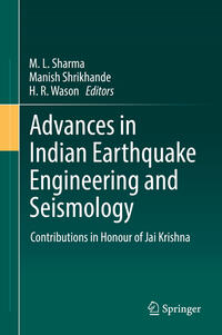 Vorderes Coverbild Advances in Indian Earthquake Engineering and Seismology