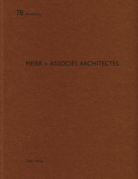 Vorderes Coverbild meier + associés architectes