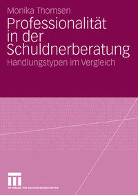 Vorderes Coverbild Professionalität in der Schuldnerberatung