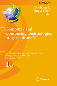 Vorderes Coverbild Computer and Computing Technologies in Agriculture