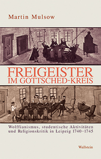 Vorderes Coverbild Freigeister im Gottsched-Kreis