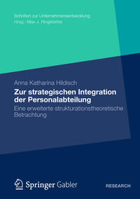 Vorderes Coverbild Zur strategischen Integration der Personalabteilung