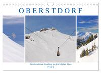 Vorderes Coverbild Oberstdorf. Atemberaubende Ansichten aus den Allgäuer Alpen (Wandkalender 2025 DIN A4 quer), CALVENDO Monatskalender