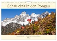 Vorderes Coverbild Schau eina in den Pongau (Wandkalender 2025 DIN A4 quer), CALVENDO Monatskalender