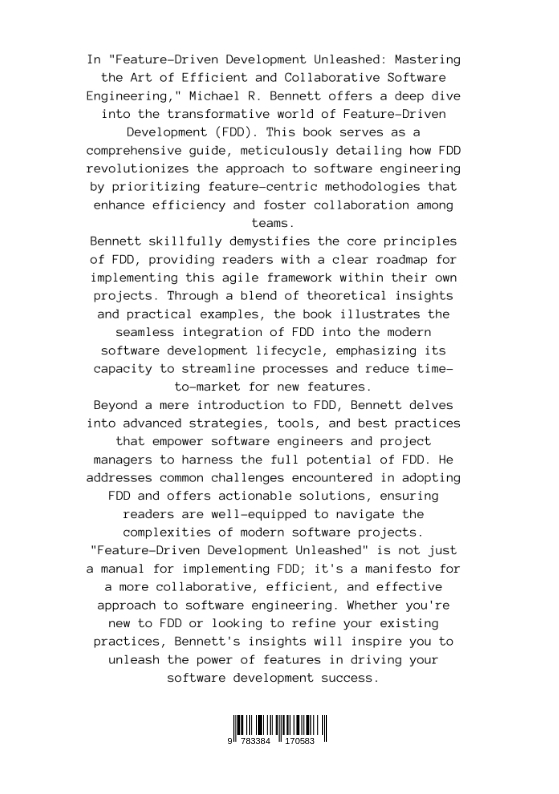 Rückseitencover Feature-Driven Development Unleashed