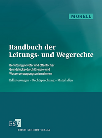 Vorderes Coverbild Handbuch der Leitungs- und Wegerechte - Abonnement