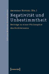 Vorderes Coverbild Negativität und Unbestimmtheit