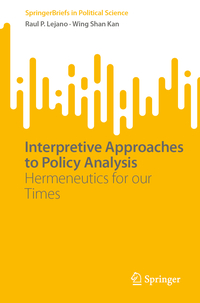 Vorderes Coverbild Interpretive Approaches to Policy Analysis
