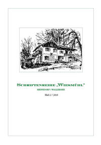 Vorderes Coverbild Wiesmühl 2
